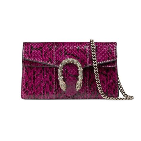 fox head snake skin gucci bag|Dionysus super mini snakeskin bag .